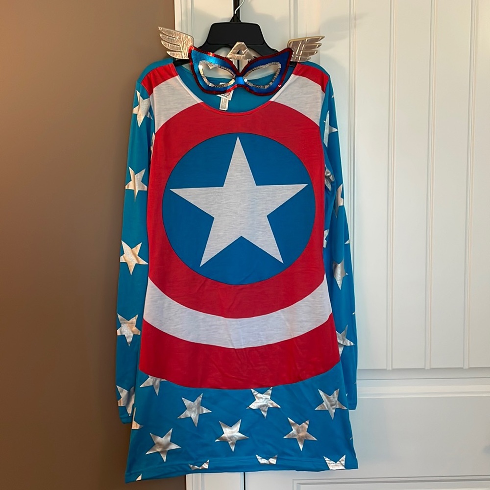 Marvel Captain America dress costume